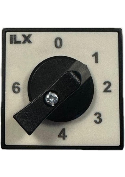 İL-XP4-E016-010 1 Faz 10 Amper 1X10A 6 Kademeli Pako Şalter