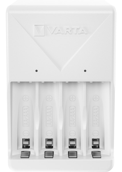 VARTA Plug Şarj Cihazı +4 adet 2100mAh AA Şarj Edilebilir Pil