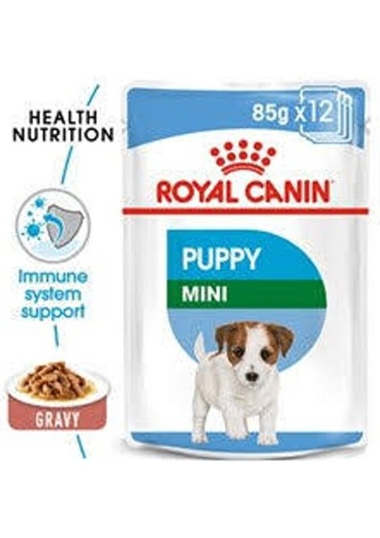 Royal Canin Mini Puppy Yaş Mama Pouch 85 gr 12X85G