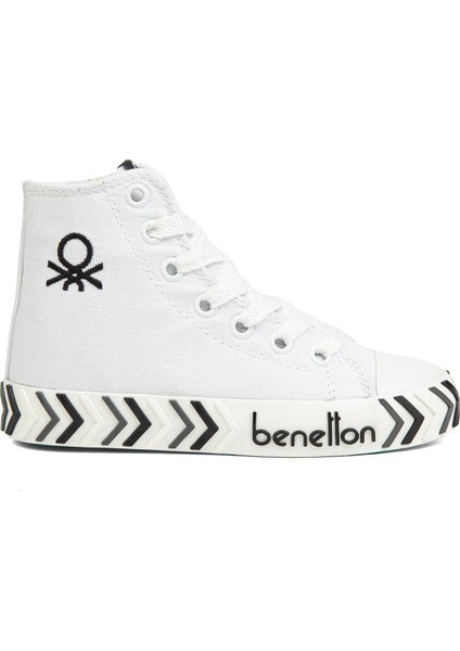 Benetton® | BN-90636-BEYAZ Siyah - Çocuk Spor Ayakkabı fiyatları