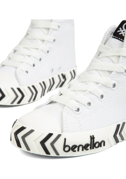 Benetton® | BN-90636-BEYAZ Siyah - Çocuk Spor Ayakkabı fırsatları