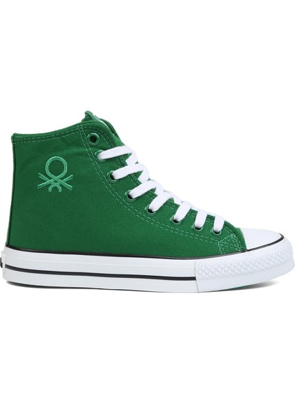 Benetton® | BN-90628- Yesil - Kadın Spor Ayakkabı