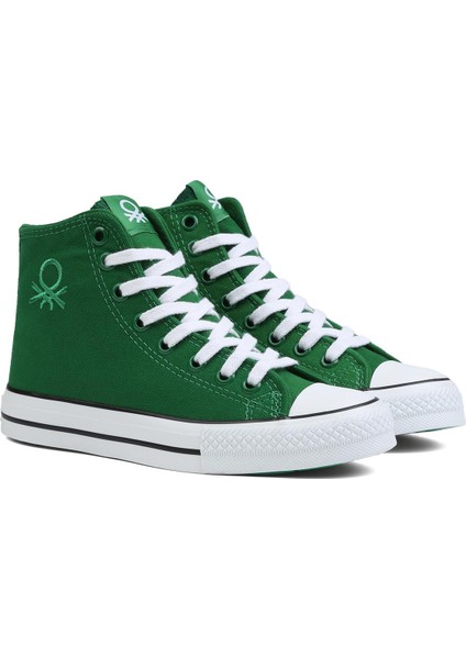 Benetton® | BN-90628- Yesil - Kadın Spor Ayakkabı