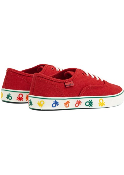 Benetton® | BN-30954- Kirmizi - Kadın Spor Ayakkabı modelleri