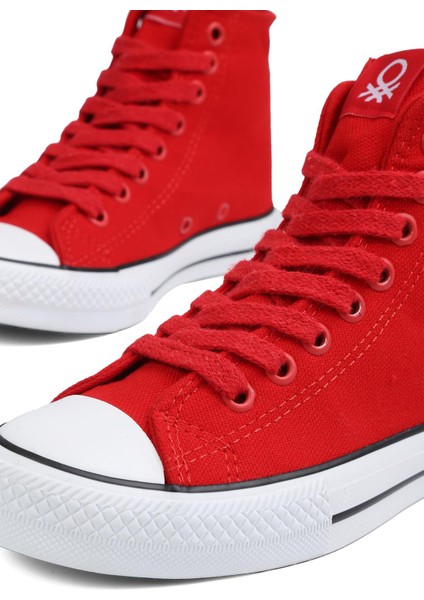 Benetton® | BN-90628-KIRMIZI - Kadın Spor Ayakkabı fırsatları