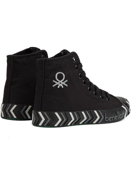 Benetton® | BN-90625- Siyah Siyah - Kadın Spor Ayakkabı modelleri