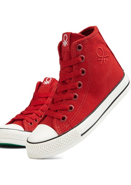 Benetton® | BN-90686-3409 Kirmizi - Çocuk Spor Ayakkabı fırsatları