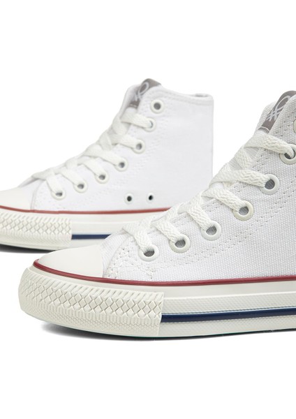Benetton® | BN-90686-3409 Beyaz - Çocuk Spor Ayakkabı fırsatları