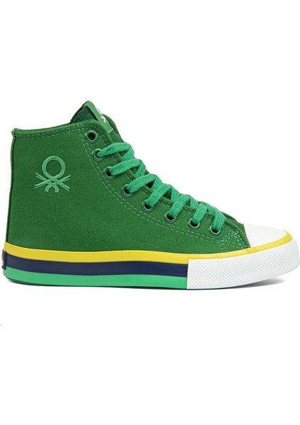Benetton® | BN-90189 - Yesil - Kadın Spor Ayakkabı