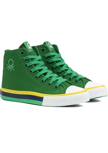 Benetton® | BN-90189 - Yesil - Kadın Spor Ayakkabı