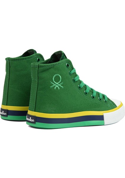 Benetton® | BN-90189 - Yesil - Kadın Spor Ayakkabı