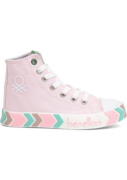 Benetton® | BN-30634-3374 Pembe - Çocuk Spor Ayakkabı