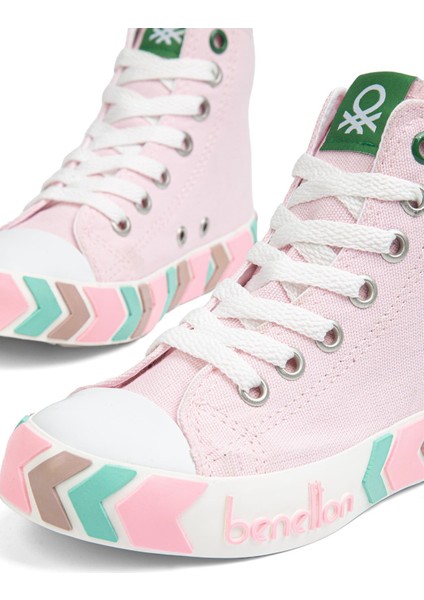 Benetton® | BN-30634-3374 Pembe - Çocuk Spor Ayakkabı
