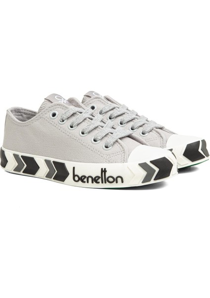 Benetton® | BN-90620-3374 Gri - Kadın Spor Ayakkabı