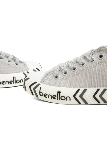 Benetton® | BN-90624-3374 Gri - Kadın Spor Ayakkabı