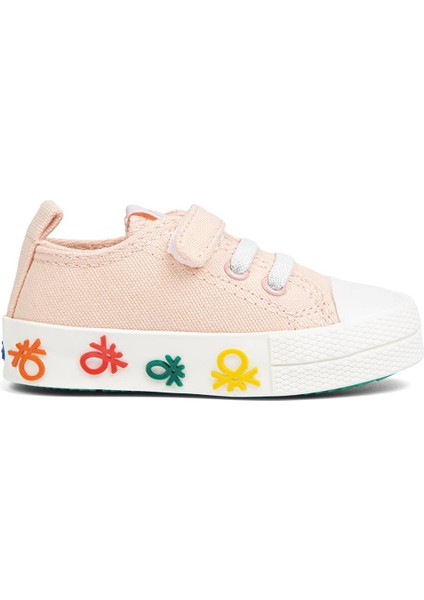 Benetton® | BN-30974- 3394 Pudra - Çocuk Spor Ayakkabı