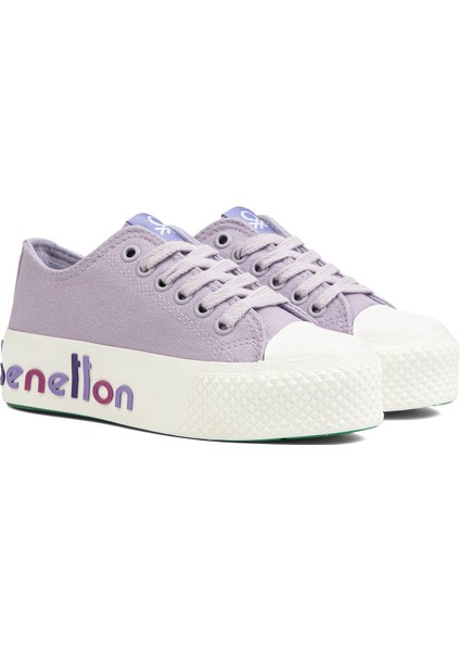 Benetton® | BN-30936 - Lila - Kadın Spor Ayakkabı