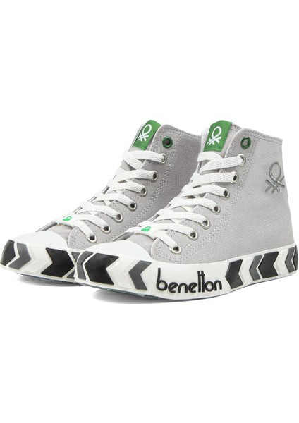 Benetton® | BN-30634-3374 Gri - Çocuk Spor Ayakkabı modelleri