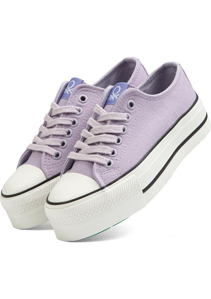 Benetton® | BN-30935 - Lila - Kadın Spor Ayakkabı