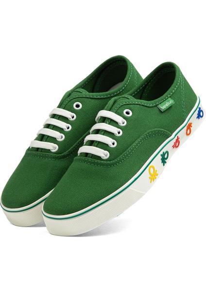 Benetton® | BN-30954- Yesil - Kadın Spor Ayakkabı fırsatları