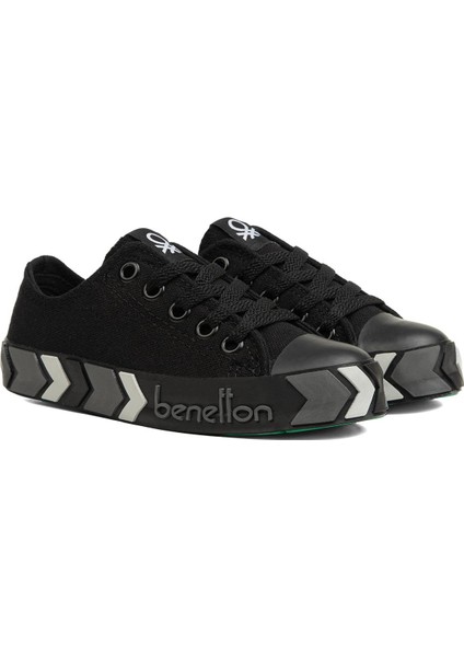 Benetton® | BN-90633-3409 Siyah Siyah - Çocuk Spor Ayakkabı
