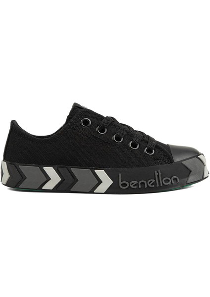 Benetton® | BN-90633-3409 Siyah Siyah - Çocuk Spor Ayakkabı