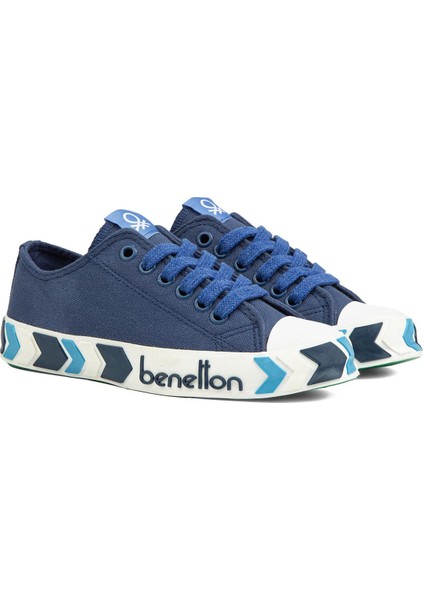 Benetton® | BN-90620-LACIVERT - Kadın Spor Ayakkabı
