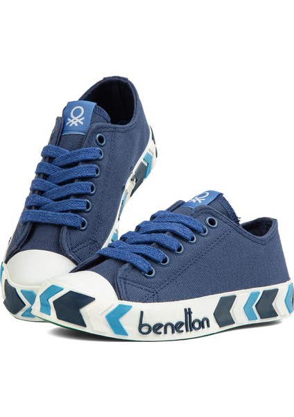 Benetton® | BN-90620-LACIVERT - Kadın Spor Ayakkabı