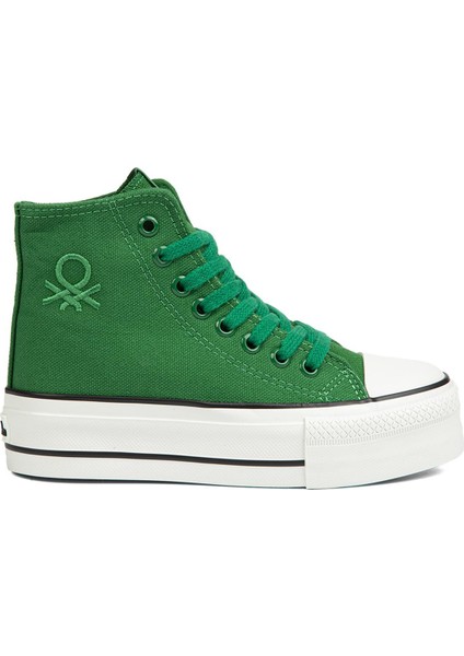 Benetton® | BN-30939 - Yesil-Kadın Spor Ayakkabı