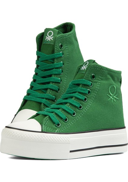Benetton® | BN-30939 - Yesil-Kadın Spor Ayakkabı