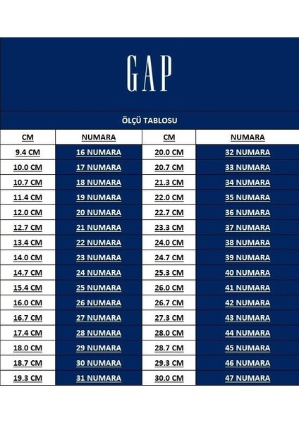 Gap | GP-1020 Lacivert - Kadın Spor Ayakkabı