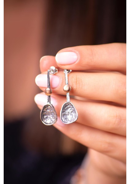 Tinos Antik Tasarım Elişi Gümüş Küpe 4053 fiyatları