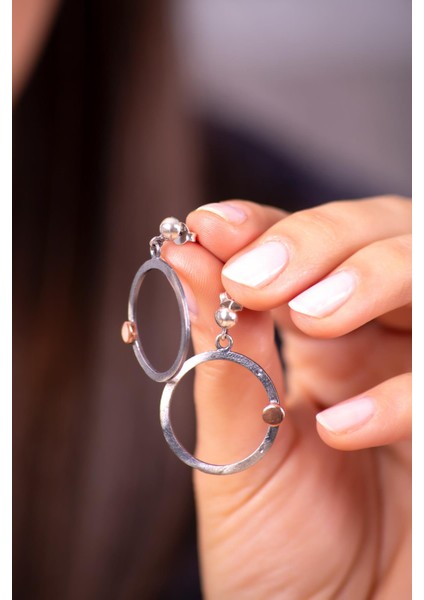 Kaos Tasarım Elişi Gümüş Küpe 4049 fiyatları