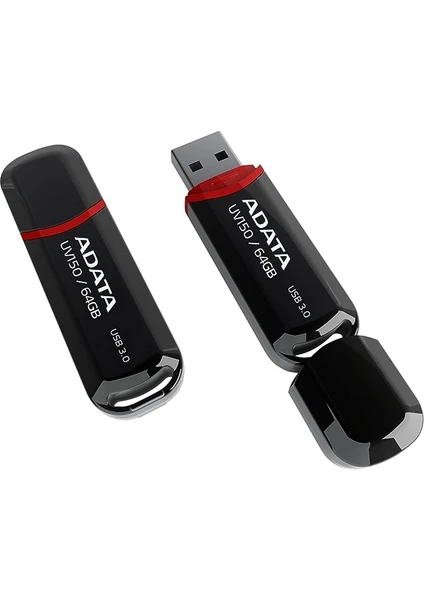 UV150 64GB USB3.0 Siyah USB Bellek AUV150-64G-RBK