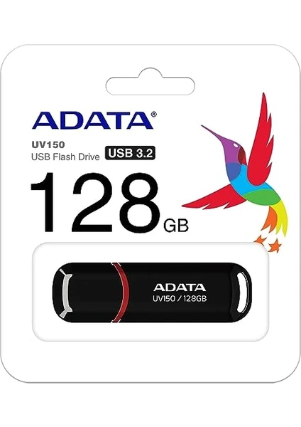 UV150 128GB USB3.2 Siyah USB Bellek AUV150-128G-RBK