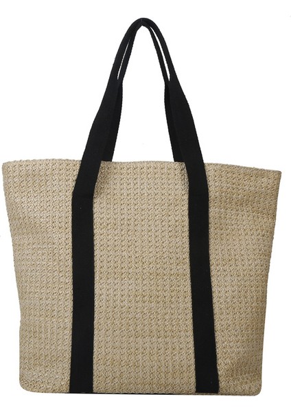 Dokuma Büyük Kapasiteli Omuz Çantası (Yurt Dışından)