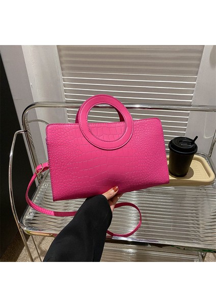 Yeni Moda Omuz Messenger Çanta Taş Desenli Çanta (Yurt Dışından)