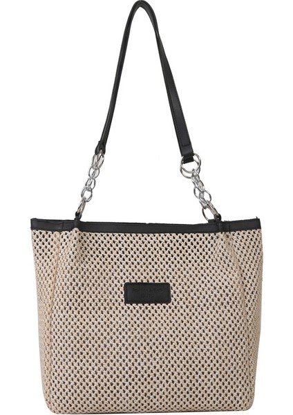 Büyük Kapasiteli Dokuma Mizaç Çanta Işe Gidip Gelme Omuz Koltuk Altı Çantası (Yurt Dışından)