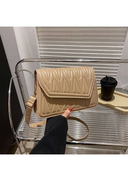 Rhombus Nakış Ipliği Moda Bayan Çantası Kare Çanta (Yurt Dışından)