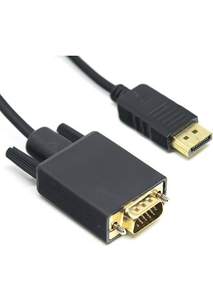 1.5 Metre Display Port To VGA Kablo Display VGA Dp To VGA 1.5m Displayport Erkek VGA Erkek Kablo