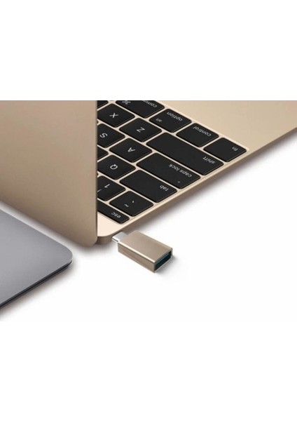 USB Type-C Otg 3.0 USB Otg Çevirici ve Dönüştürücü Tak Çalıştır Çelik Premium