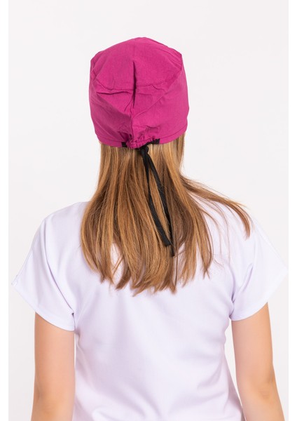 Vişne Kalp Ritimli Nakışlı Hastane Cerrahi Bone B170 indirimleri