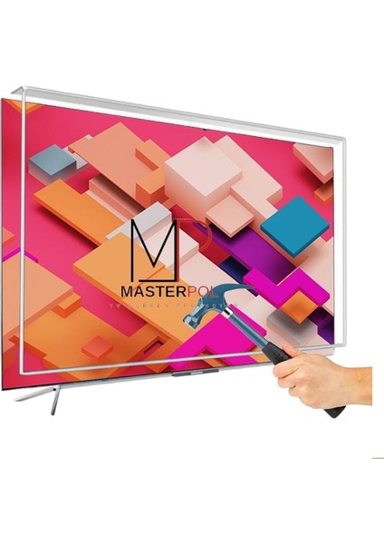 Tcl Uyumlu Tv Ekran Koruyucu 55 Inç Inc 55C825 C825 4K UHD Android Miniled Tv