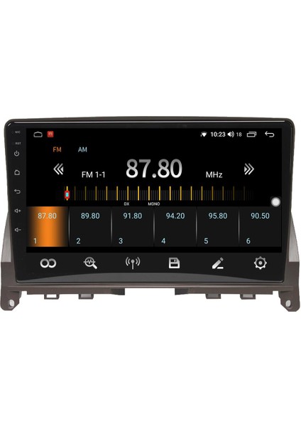 Mercedes C Class C200 Android 10 Multimedya Carplay 2gb Ram + 32GB HDD Navigasyon Ekran