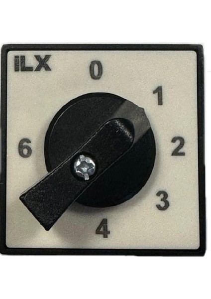 İL-XP4-ET016-020 1 Faz 20 Amper 1X20A 6 Kademeli Toplamalı Pako Şalter