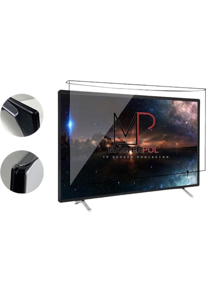 Philips Uyumlu Tv Ekran Koruyucu The One 65 Inç Inc 4k UHD LED Android Tv 65PUS8507/62