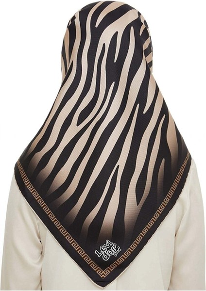 Zebra Desenli Trend Twil Eşarp