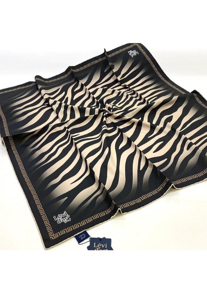 Zebra Desenli Trend Twil Eşarp