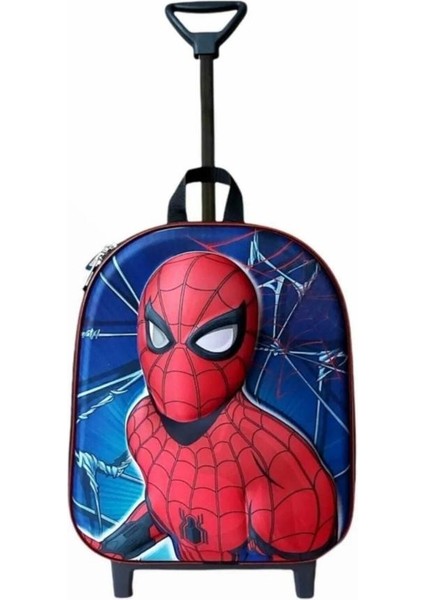Örümcek Adam Anaokulu Kreş Çocuk Valiz Sırt Çantası Çekçekli Spiderman Tekerlekli fiyatları