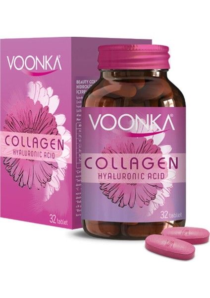 Collagen Hyaluronic Acid 32 Tablet